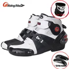 Мотоциклетные ботинки до щиколотки, защитное снаряжение для мотокросса, защитное снаряжение, ботинки для бездорожья, лодок, мотоциклетная обувь