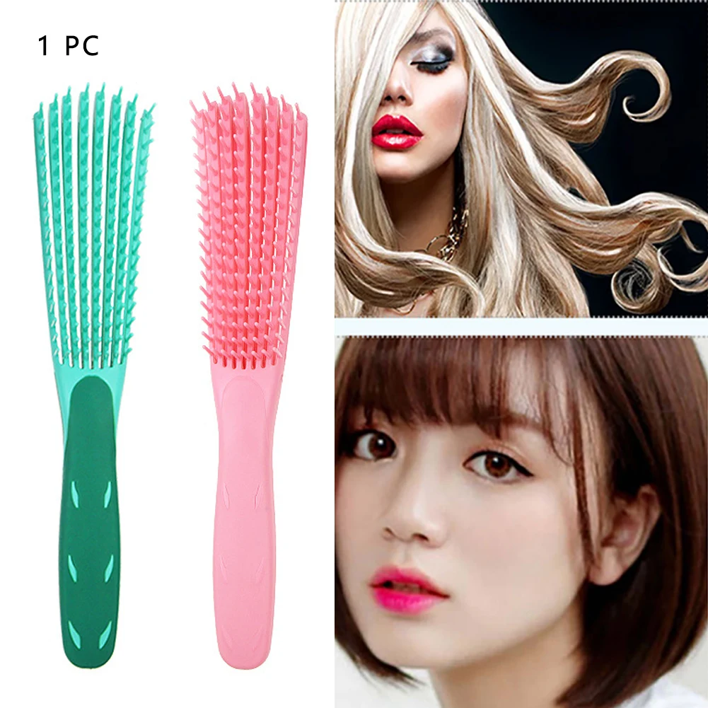 Женская портативная расческа для ухода за волосами практичный нескользящий