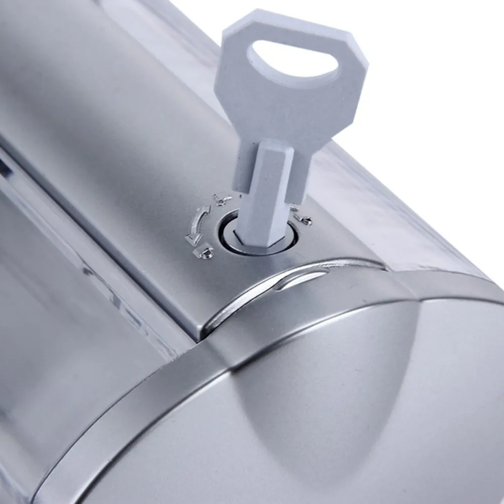 Диспенсер для жидкого мыла 350 мл с одной насадкой настенный дозатор душа ванны