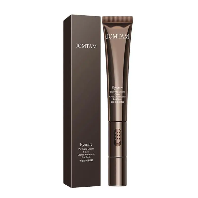 Электрический роликовый массажер для кожи вокруг глаз 24 к с золотой икрой