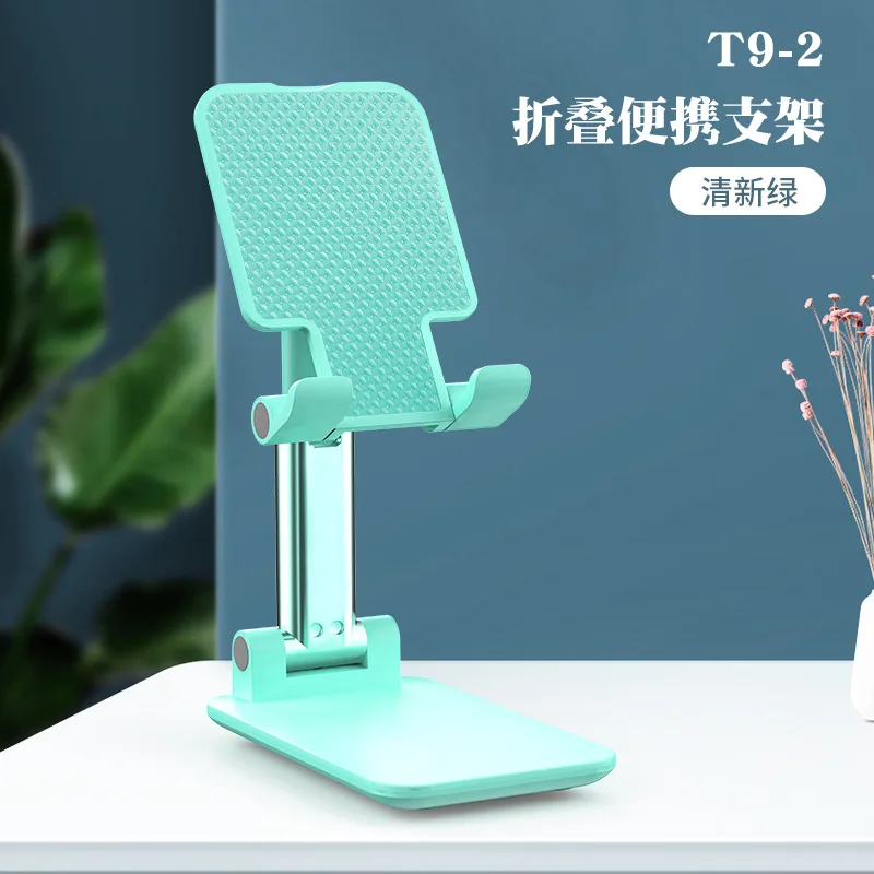 universal desktop stand mobile phone holder for iphone tablet adjustable foldable extend table cell lazy makeup bracket folding free global shipping