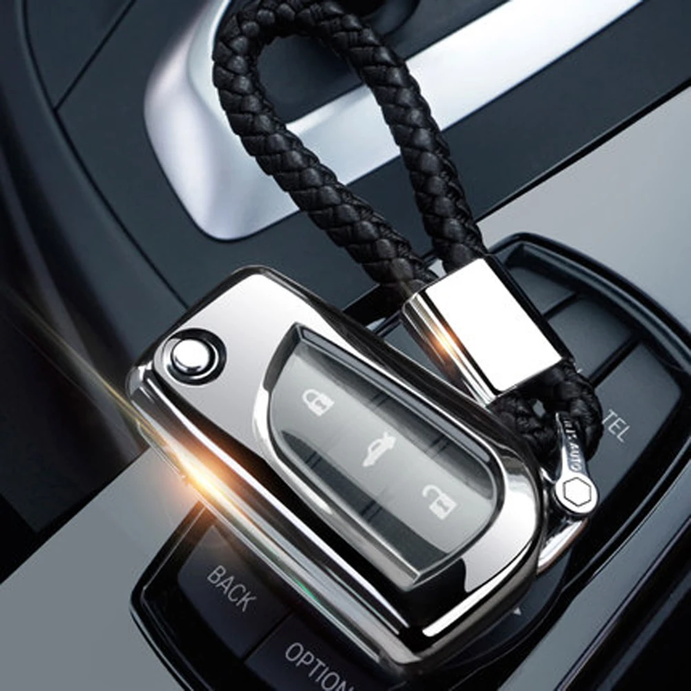 TPU полный защитный чехол для ключей для Toyota Rav4 Prius Camry Corolla Avensis Verso Yaris Aygo Scion TC IM-16