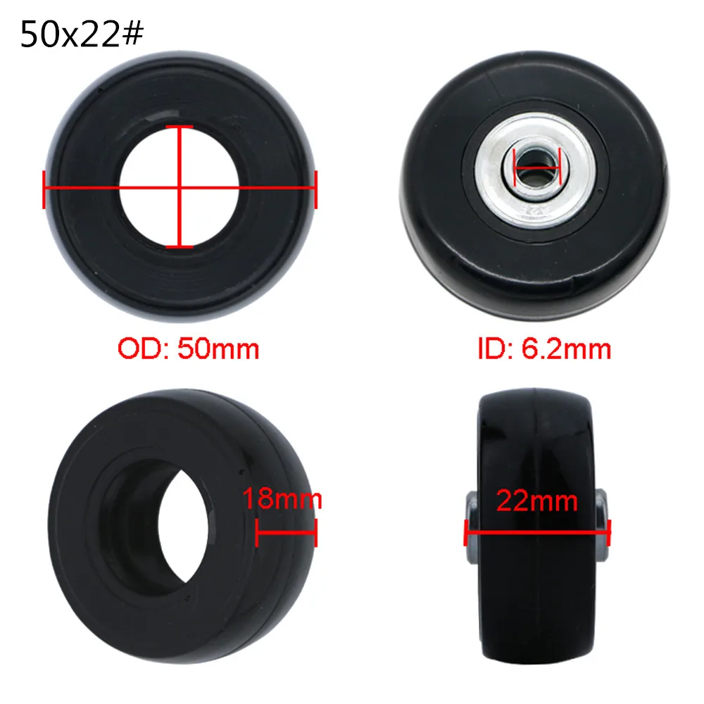 Сменные колеса для багажа запасные части чемодана 360 Спиннер вертикально