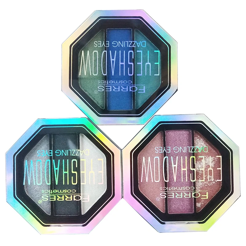 4 цвета холодный тон Палетка хайлайтеров красивые Румяна Пудра длительный