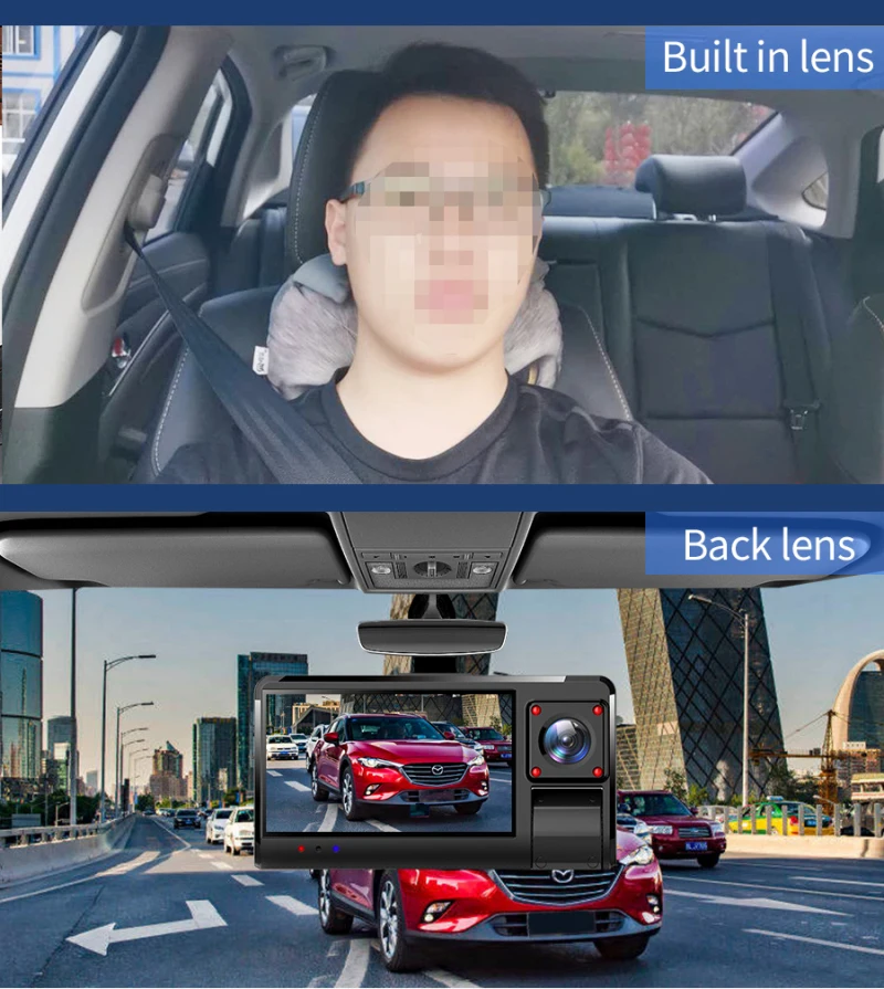 Оригинальный Новый K13 3 дюймов Dash Cam Скорость & координаты GPS Pro автомобиль