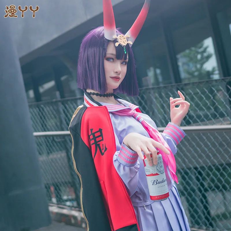 Игра Fate/Grand Order Ibaraki Doji косплей костюм Рождество для взрослых мальчиков и девочек