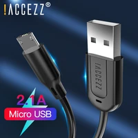 accezz tpe micro usb cable fast charging microusb charger data cable for samsung s7 s6 xiaomi huawei cord mobile phone cable 3m