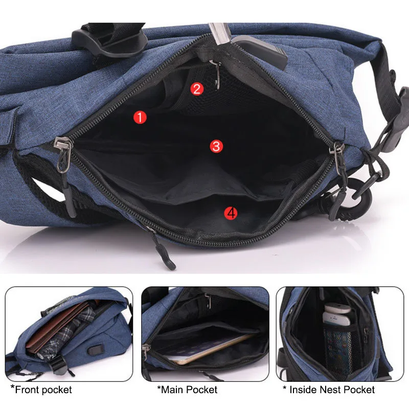 Merk Borst Bag Gym Fitness Sport Rugzakken Rugzak Camping Wandelen Tassen mannen Schooltas Schouder Sling Waterroof Chest Bag