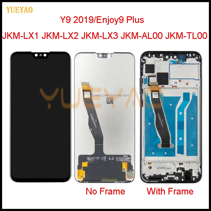 Дисплей Y92019 + цифровой преобразователь сенсорного экрана в сборе для Huawei Y9 2019