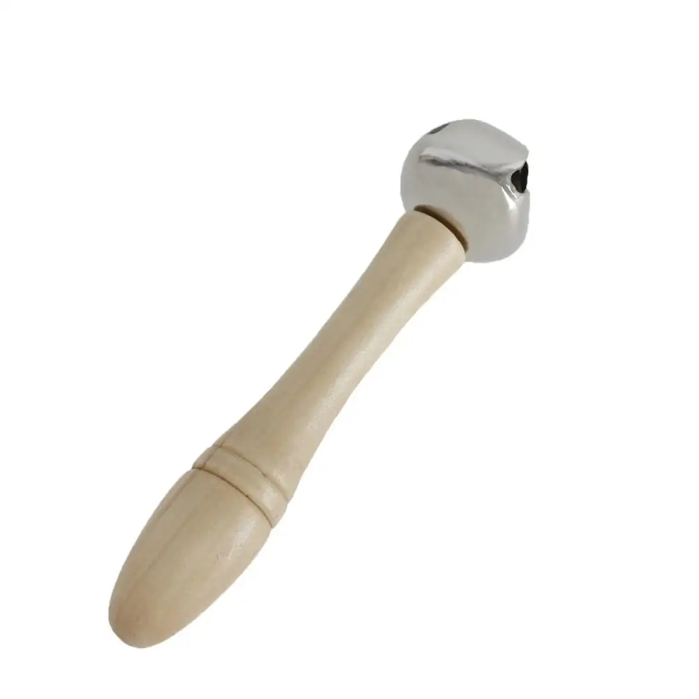 

Wooden Bell Orff Instruments Baby Rattles Handbell Stick Shaker Baby Toys for Children Kids Orff Instruments Hot