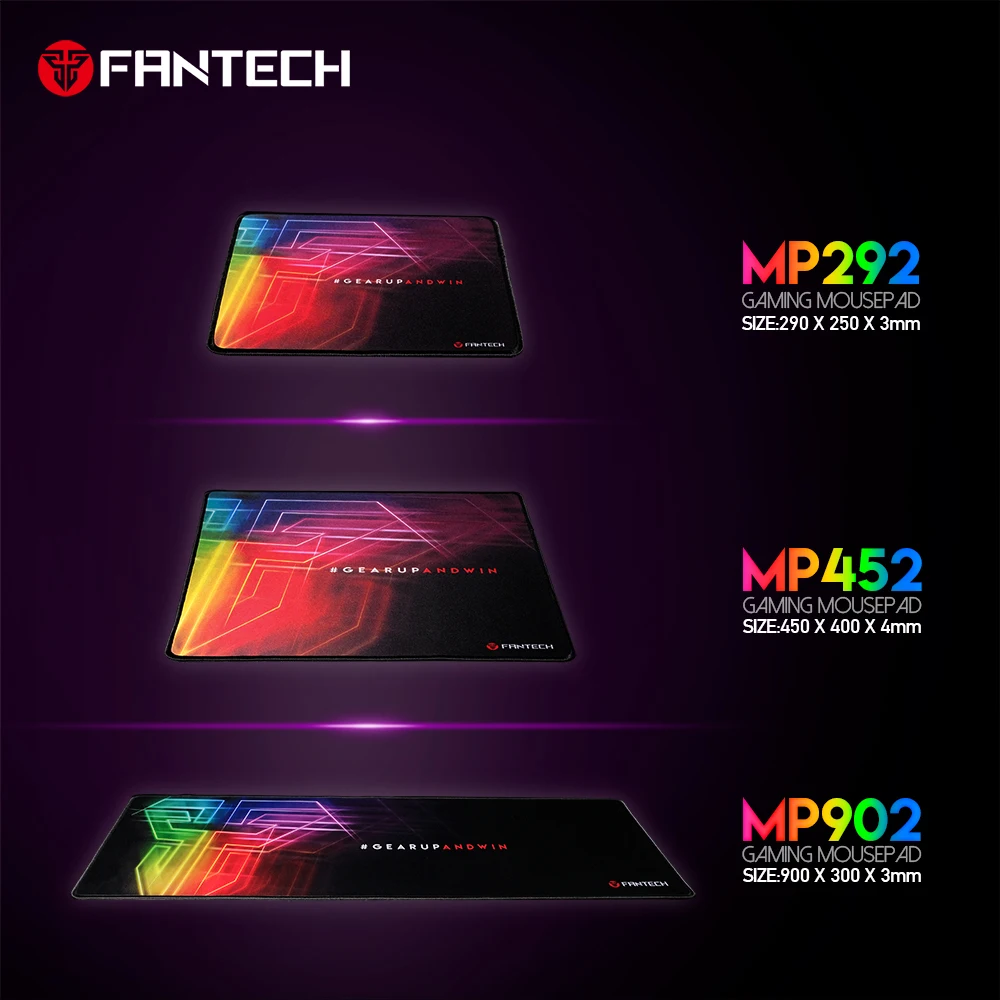 FANTECH компьютерный коврик для мыши MP292 игровой 29x25x0 03 см скоростной и
