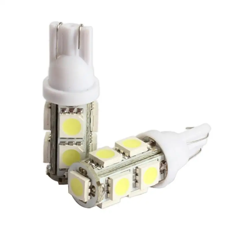 2 шт. Автомобильный светодиодный светильник 194 168 W5W T10 9SMD 5050 задний указатель