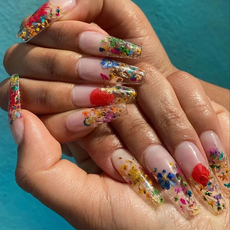 Гель для наращивания ногтей MSHARE самовыравнивающийся супер прозрачный