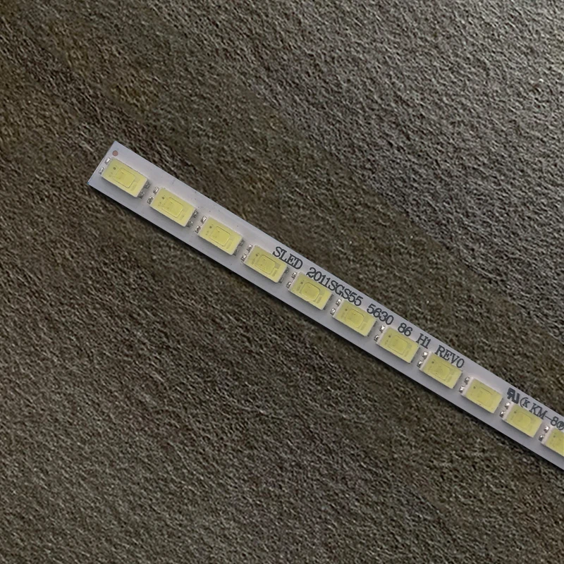 10 шт. светодиодный Подсветка лампы Газа 86 s 2011SGS55 5630 H1 REV0 LJ64 03045A для Sam sung снасти