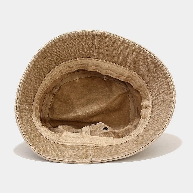 

2021 Cotton solid bucket Hat Fisherman Hat outdoor travel hat Sun Cap Hats for Men and Women 324