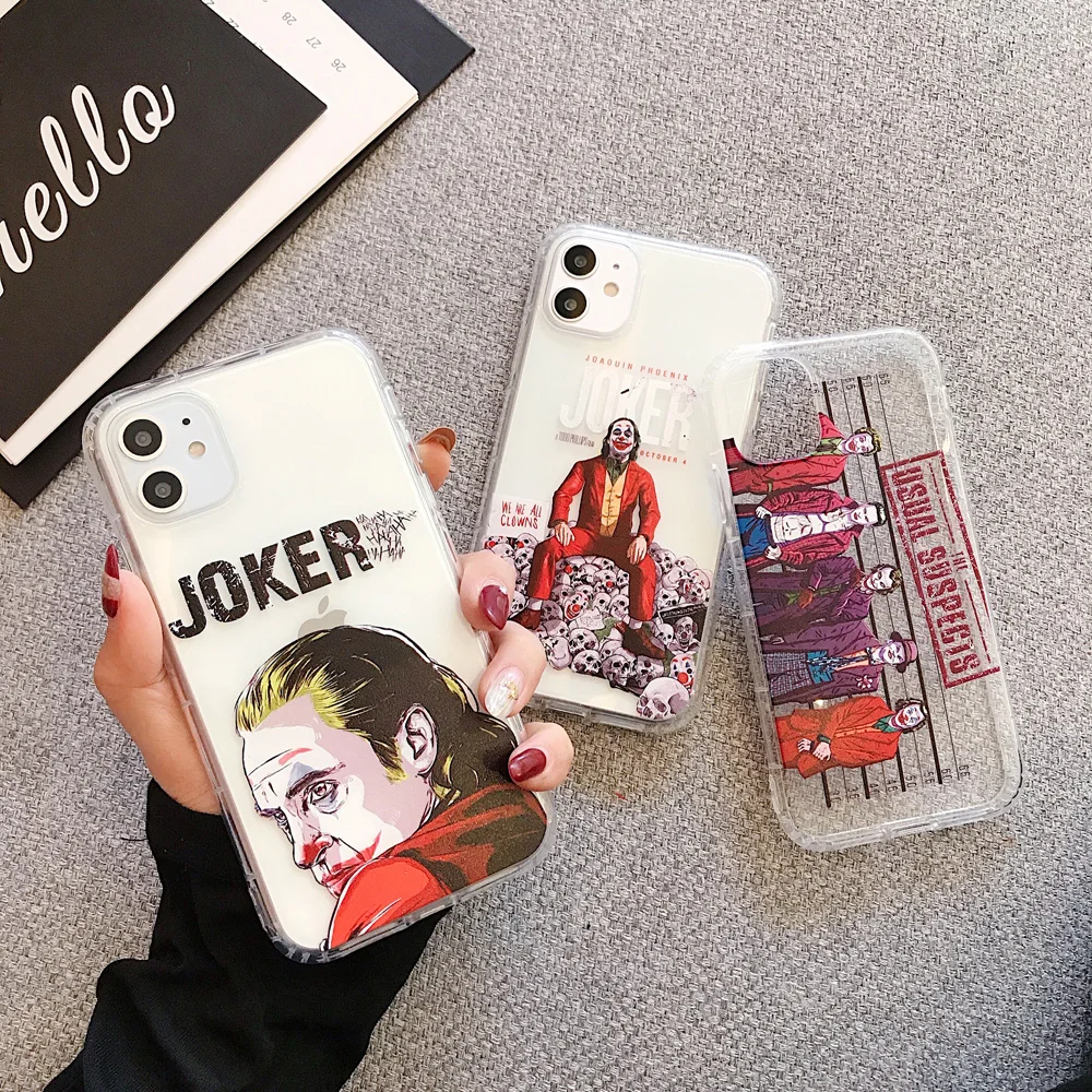 Классический чехол для телефона DC universe The Joker sin iPhone 7 8 6 s Plus 11 pro X Xs Max Xr Eric Border