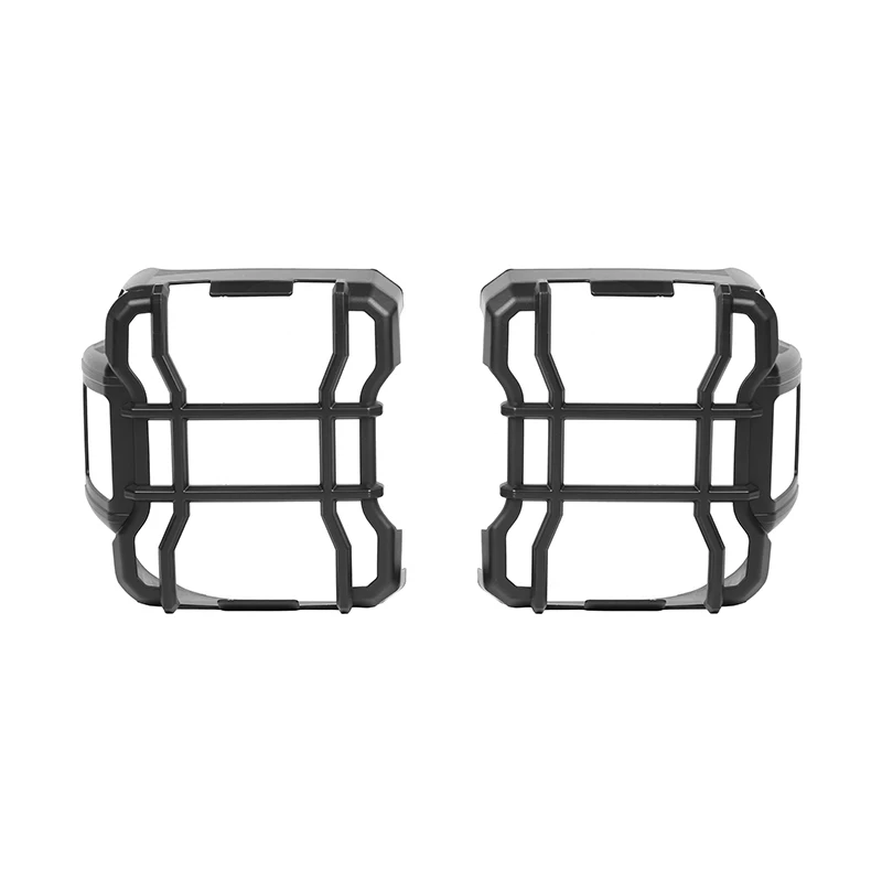 SHINEKA Lamp Hoods For Jeep Wrangler JL Car Tail Light Cover Rear Lamp Guards Protector Accessories For Jeep Wrangler JL Up - Цвет: B-Black