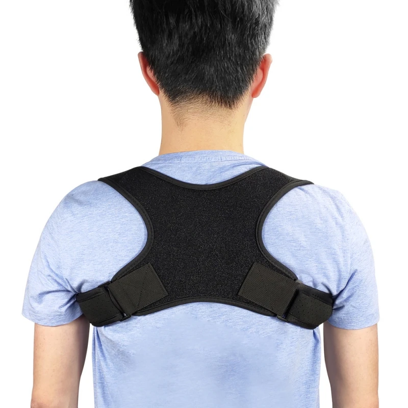 

1pcs New Spine Posture Corrector Back Support Belt Shoulder Bandage Back Posture Correction Humpback Band Corrector Pain Relief