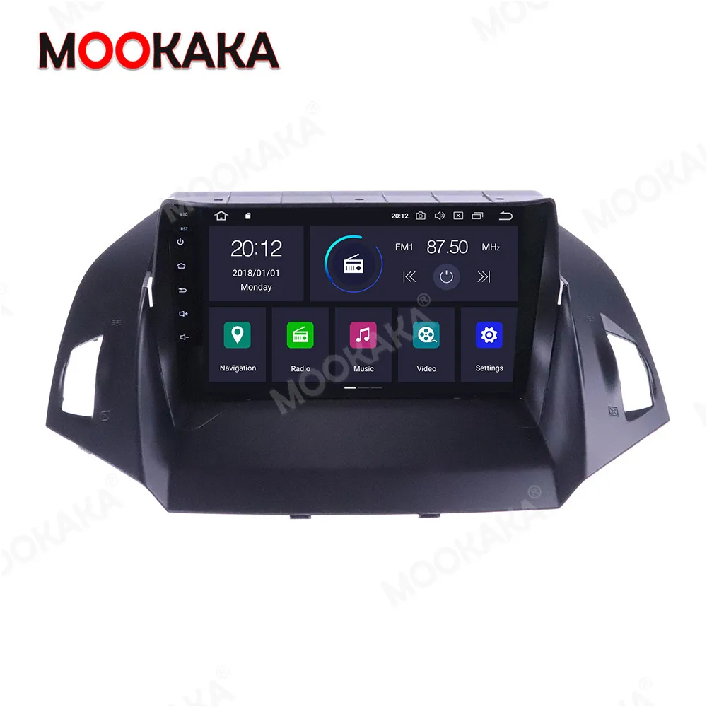 Verkaufen Android 10,0 128G Auto Multimedia-Player Für Ford Kuga Escape 12-19 Radio GPS Navigation Auto Stereo Recorder Kopf Einheit Audio
