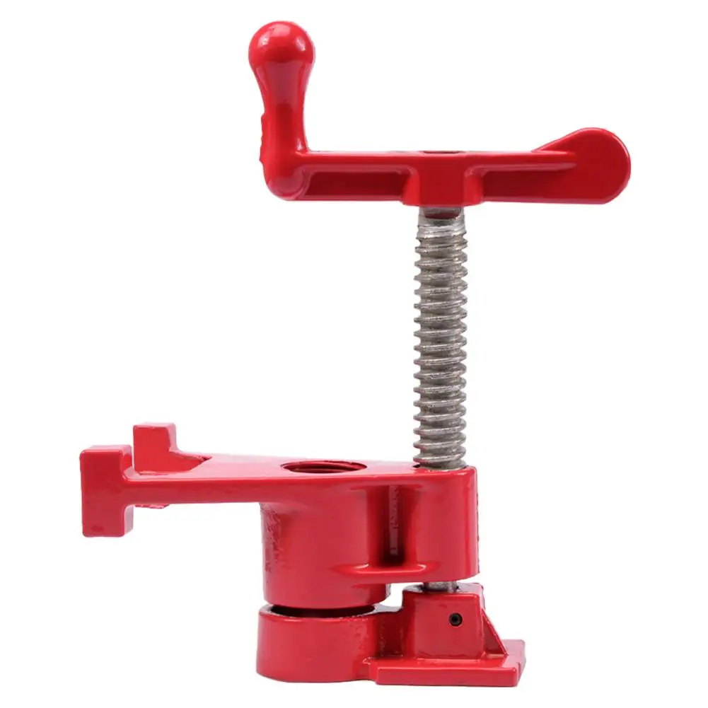 

Hand crank vertical pipe clamp Heavy Duty Woodworking Gluing Pipe Fixture Carpenter Clamp High Strength and Good Wear Resistance