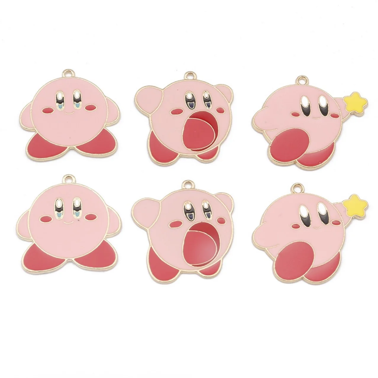 10 шт./лот Милая мультяшная подвеска сделай сам серьги ожерелье брелок