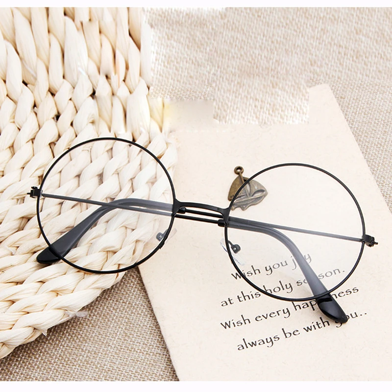 Винтажные круглые очки в оправе женские брендовые дизайнерские gafas De Sol простые