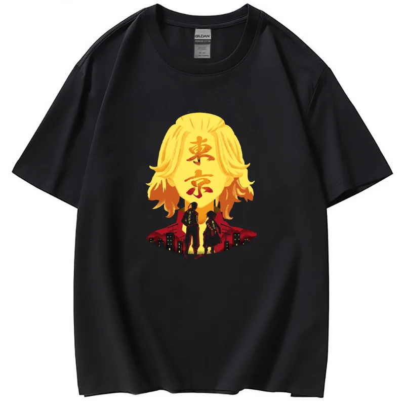 

Tokyo Revengers Short-sleeved Aesthetic Japanese T-Shirts Harajuku Tees Manga Graphic Tees Anime Short Sleeves Women Men Shirts