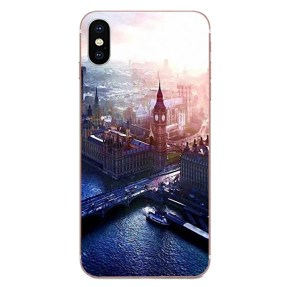 Высокое качество для Apple iPhone 11 Pro X XS Max XR 4 4s 5 5C 5S SE 6 6S 7 8 Plus Британский Лондон Биг Бен