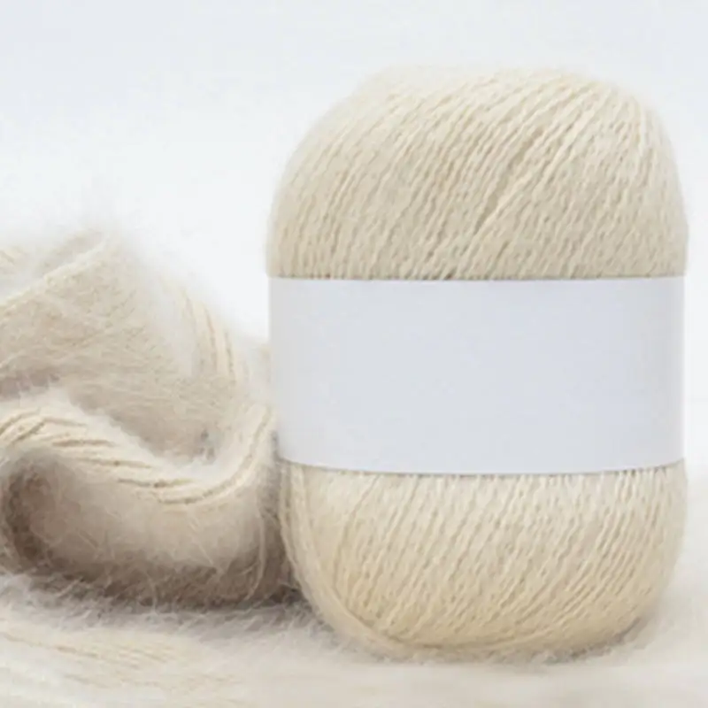 

50g/Roll Mohair Yarn Thin Hand knitting baby sweater Soft wool Crochet Yarn For Shawl Scarf Fine Thread Women Knitted Sweater