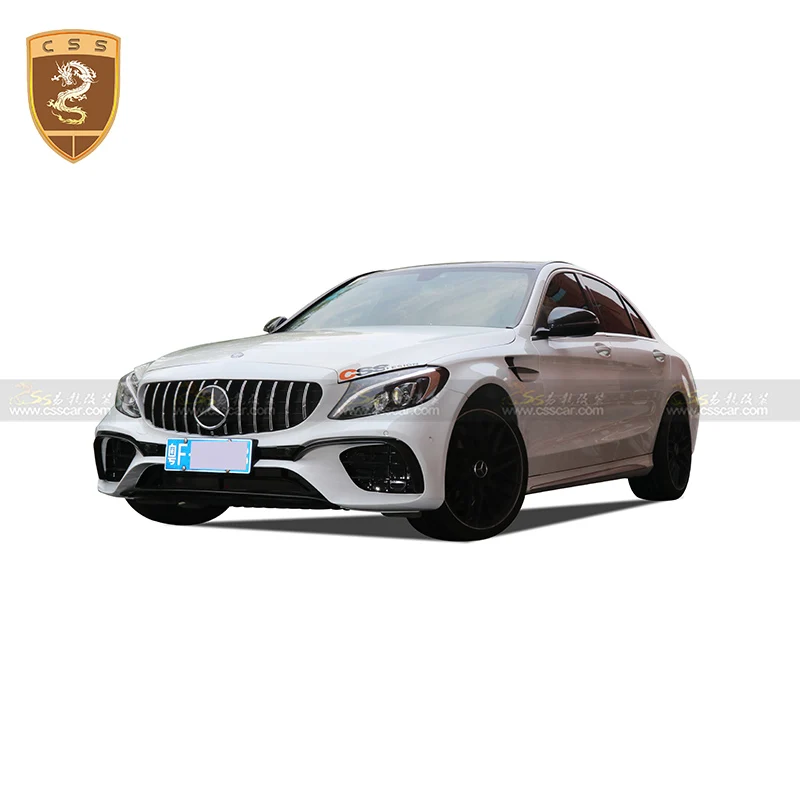 CSSYL эксклюзивная поставка W205 C65 PUR передний бампер основная решетка губа