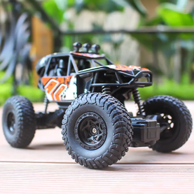 4WD RC автомобили обновленная версия 2,4G Радиоуправление Bigfoot RC автомобиль багги высокая скорость скалолазание внедорожные грузовики игрушки Детский подарок