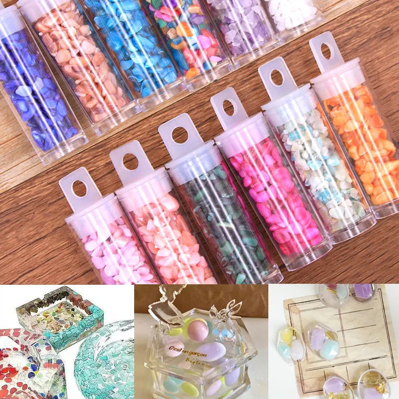 

1 Bottle 20*67MM 11 Color Colourfor Irregular Beads Charm Czech Beads DIY Bracelet Necklace For Jewelry Making Accessories