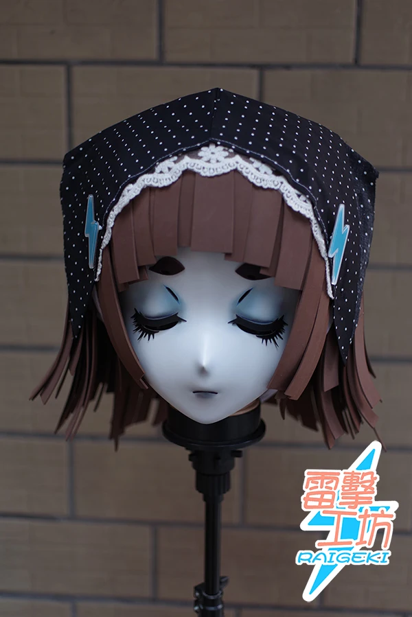 

(RAIGEKI MAKS 70) Resin 3/4 Lolita Crossdresser DOLL BJD Cos Crossdress Head Kigurumi Anime Mikan Tsumiki Cosplay Masks