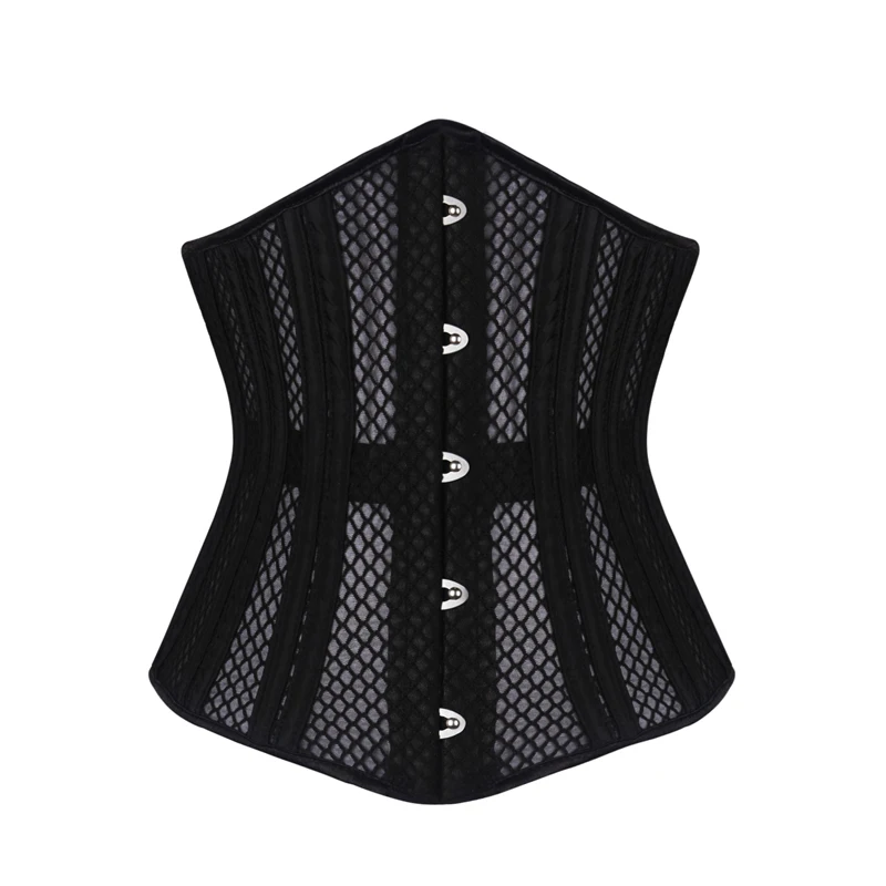 Новинка от Burvogue Женский корсет с двойными стальными косточками сетчатый дышащий
