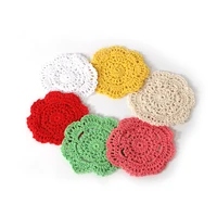 6pcs mini mat for vase montessori materials for arranging flowers work cotton pad for bottles life practical accessories