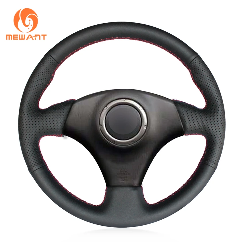 Чехол на руль MEWANT из натуральной кожи для Toyota RAV4 1998 2003 Celica 2005 Corolla (US) 2008 Matrix 2003|leather