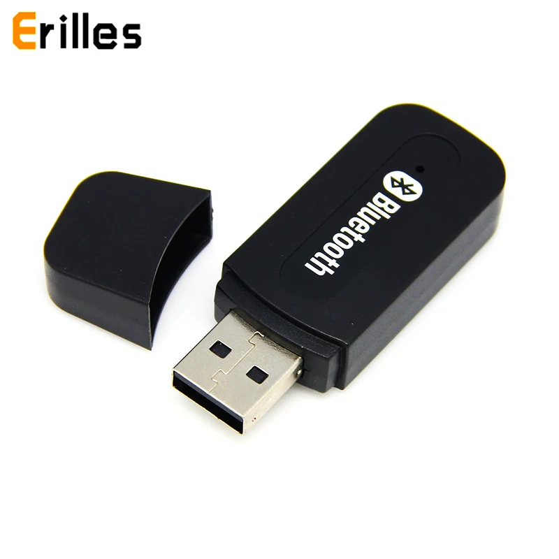 Мини USB Bluetooth AUX беспроводной ключ автомобильный комплект аудио приемник A2DP