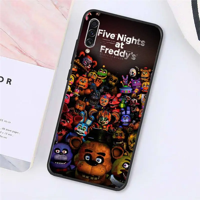 

five nights at freddy's fnaf freddy Phone Case For Samsung galaxy S 9 10 20 A 10 21 30 31 40 50 51 71 s note 20 j 4 2018 plus