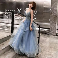 2021 women formal gown dresses lace backless wedding evening party prom long dress arrival lace floral maxi dresses