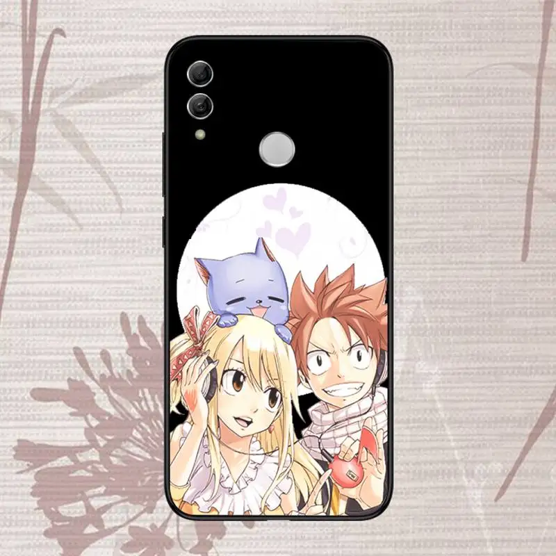 

Anime design fairy tail Phone Case For Huawei Honor view 7a5.45inch 7c5.7inch 8x 8a 8c 9 9x 10 20 10i 20i lite pro