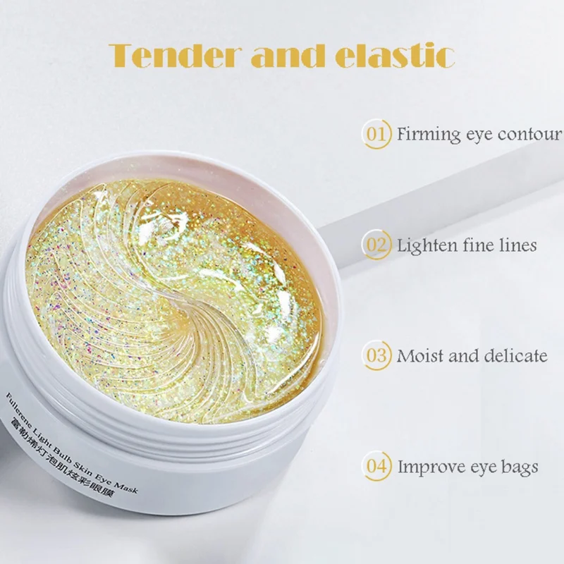 

60 шт., увлажняющие патчи для кожи вокруг глаз, с коллагеном