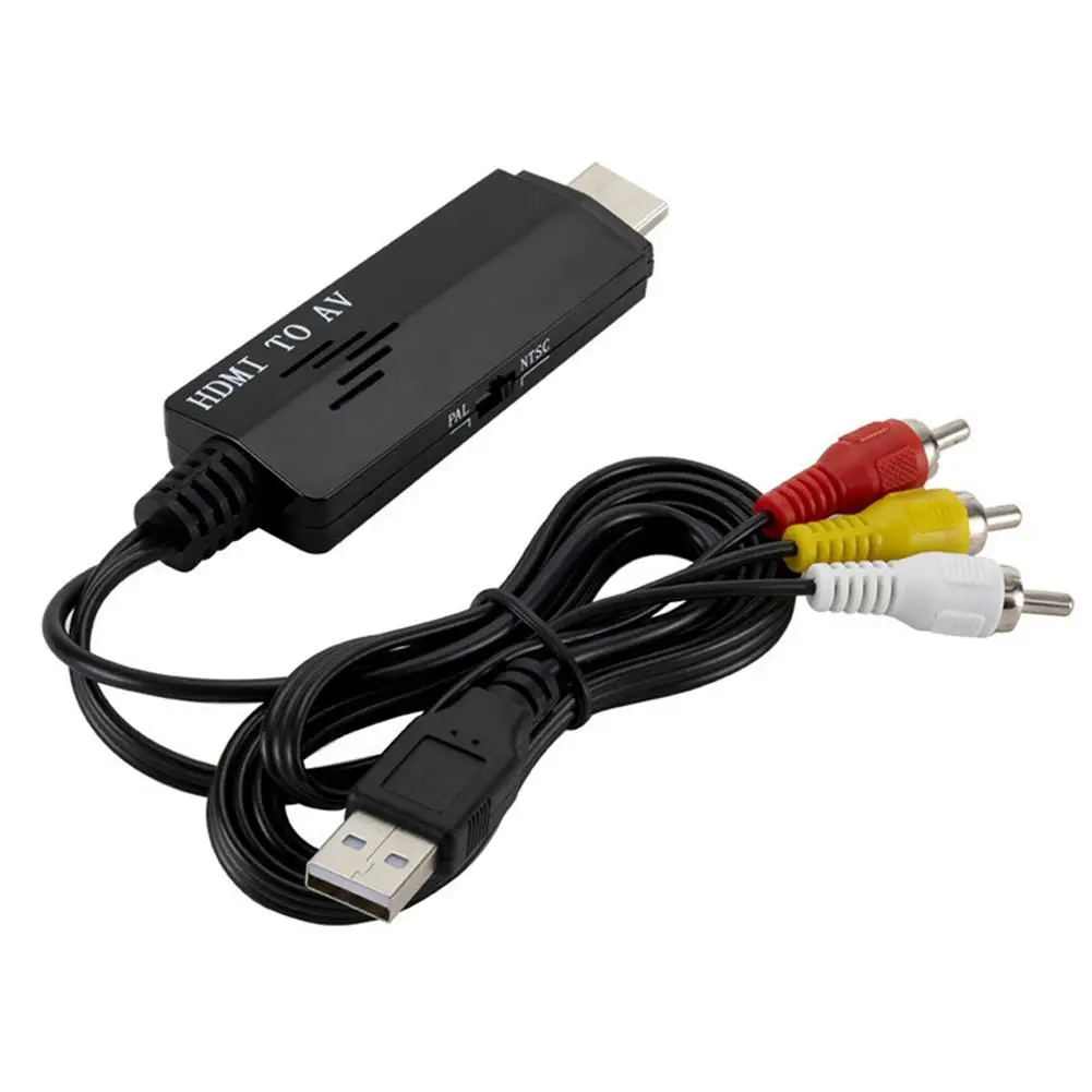 1080P HDMI к RCA конверсионный av-кабель стабильная работа надежный простой в