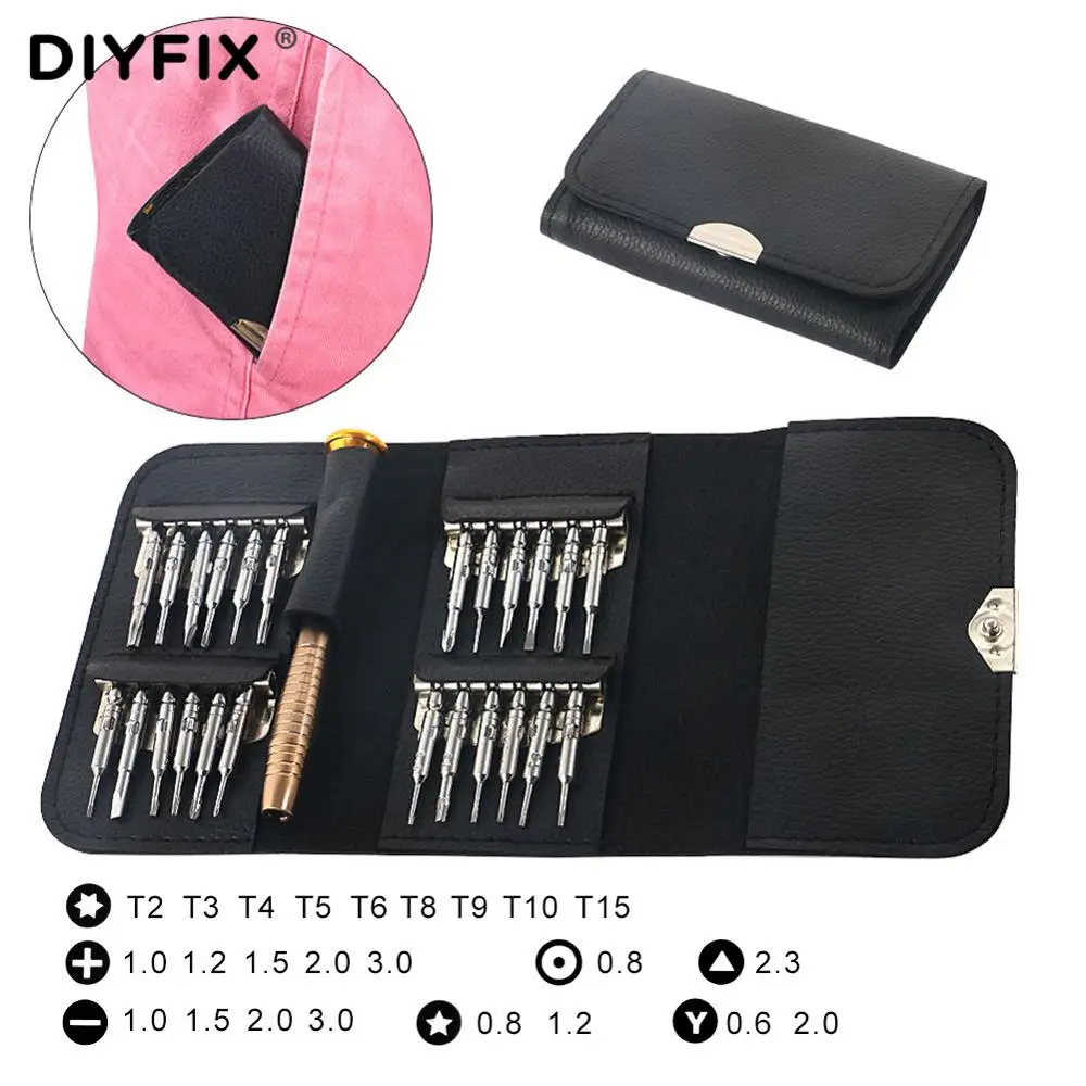 Набор инструментов DIYFIX 35 в 1 для вскрытия и ремонта смартфона отвертка набор