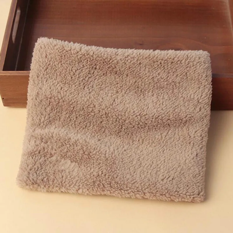 New pure children's scarves boys plush thick collar baby collar scarf