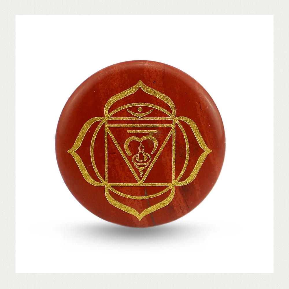 Круглые ювелирные изделия из натурального хрусталя индийские религиозные чакры