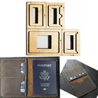 Японское стальное лезвие, резак, кожаный шаблон, бумажник для паспорта, подарок для мужчины, держатель для паспорта, ручной инструмент, нож для резки