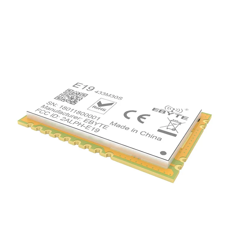 E19 433M30S Lora большой диапазон SPI SX1278 433 МГц 1 Вт печать антенна отверстия IoT uhf