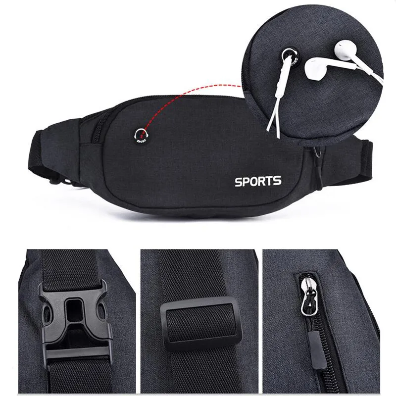 Пояс для хранения денег нейлоновая поясная сумка Для мужчин женщин Розовый