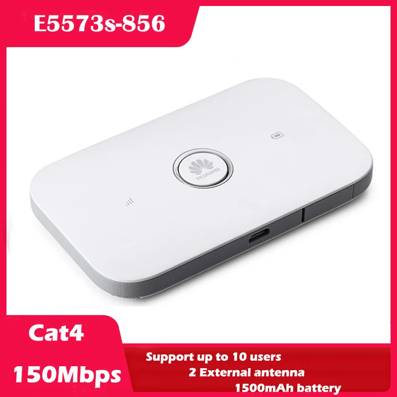 

Разблокированный беспроводной роутер Hua wei E5573 E5573s-856 CAT4 150 Мбит/с 4G LTE FDD TDD 3G Mobile WiFi точка доступа PK E5776 E589