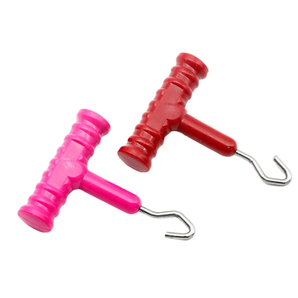 

Fish Knot Puller Tightener Carp Terminal Tackle For Hair Rig Method Feeder T-Handle Making Rig Tool Fishing Tackle Accessories